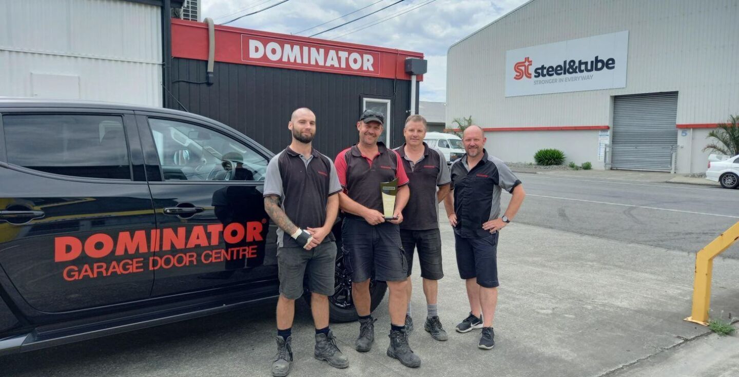Dominator Hawkes Bay Team - Dealer of the Year 2020
