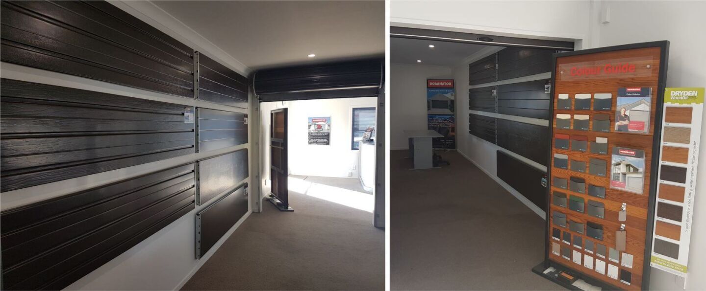 Dominator Garage Doors Hawkes Bay Showroom
