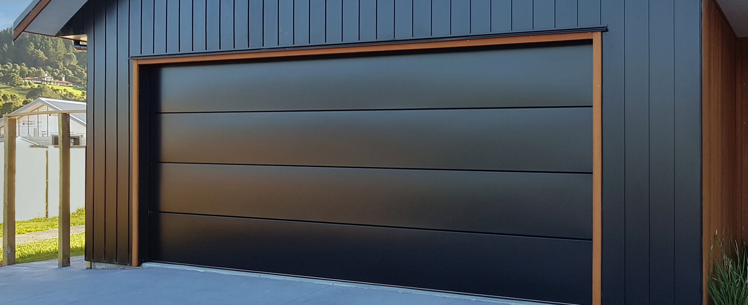 Dominator Nevada Negative Detail Garage Doors in New Zealand Dominator