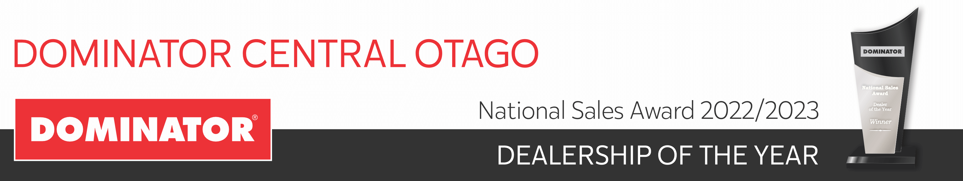 Dominator Oamaru Dealer of the Year 2023