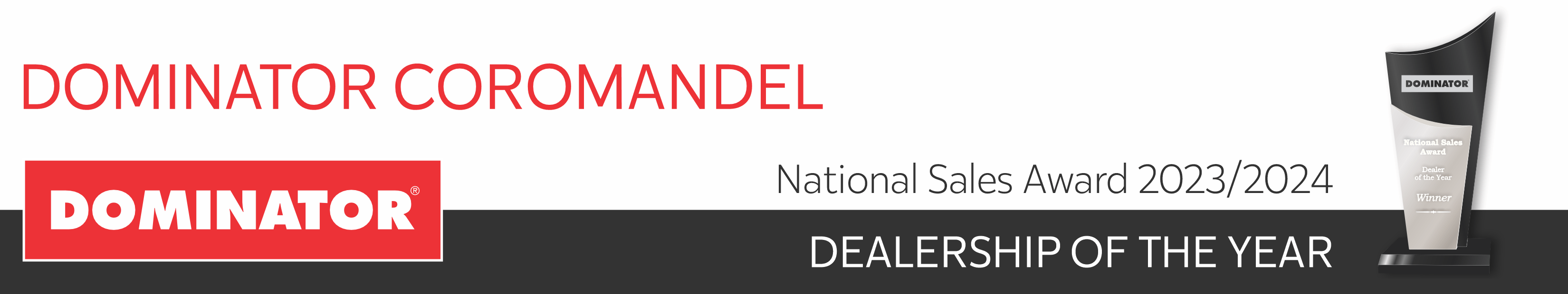 Dominator Coromandel - Dealer of the Year 2024