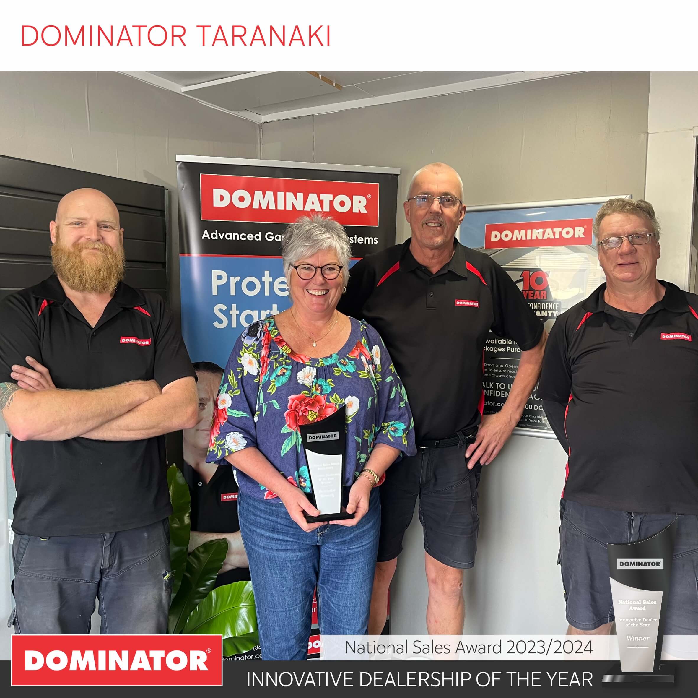 Dominator Taranaki Innovation Award Winner 2024